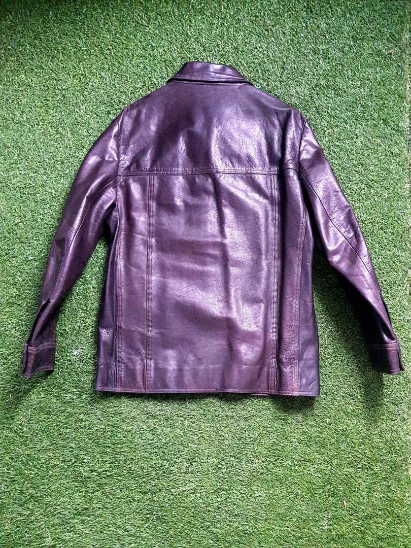 Mens Leather Jacket (By Jigsaw), Men's Fashion, Coats, Jackets and