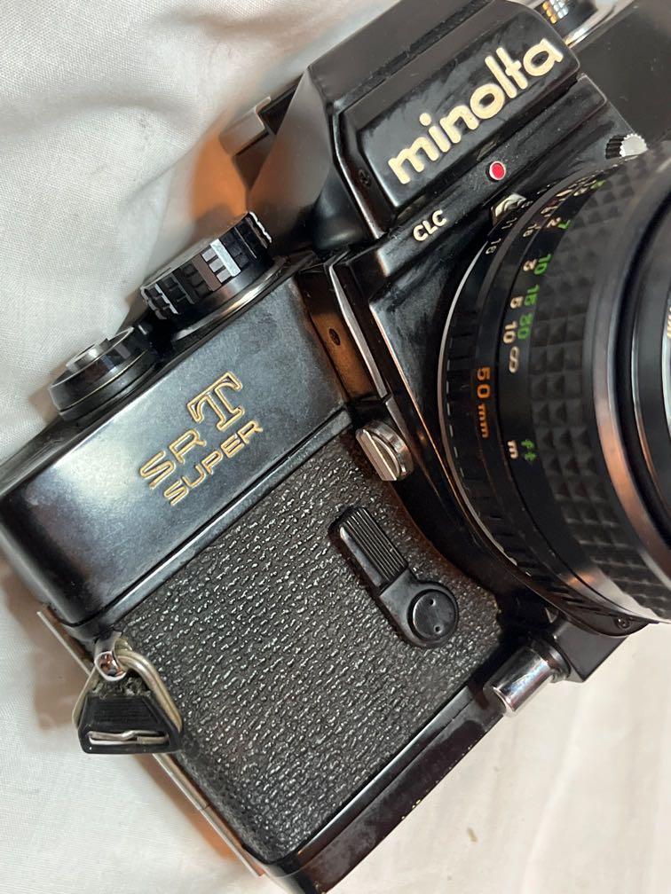 Minolta SRT SUPER & Lens f1.7, Photography, Cameras on Carousell
