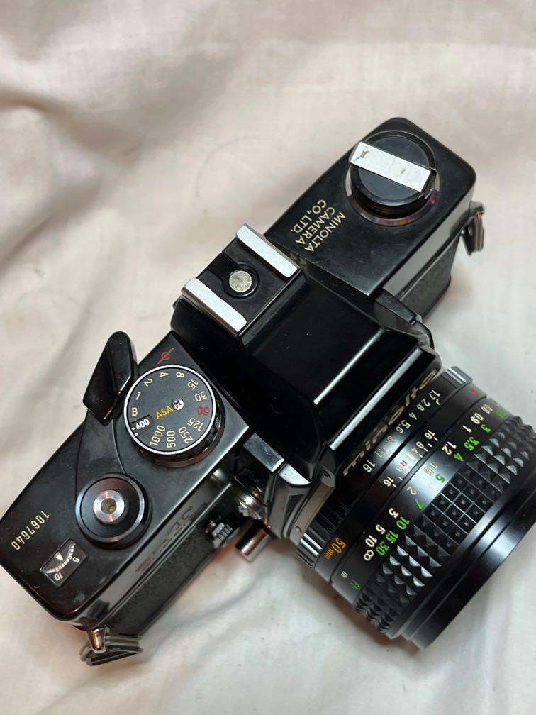 Minolta SRT SUPER & Lens f1.7, Photography, Cameras on Carousell