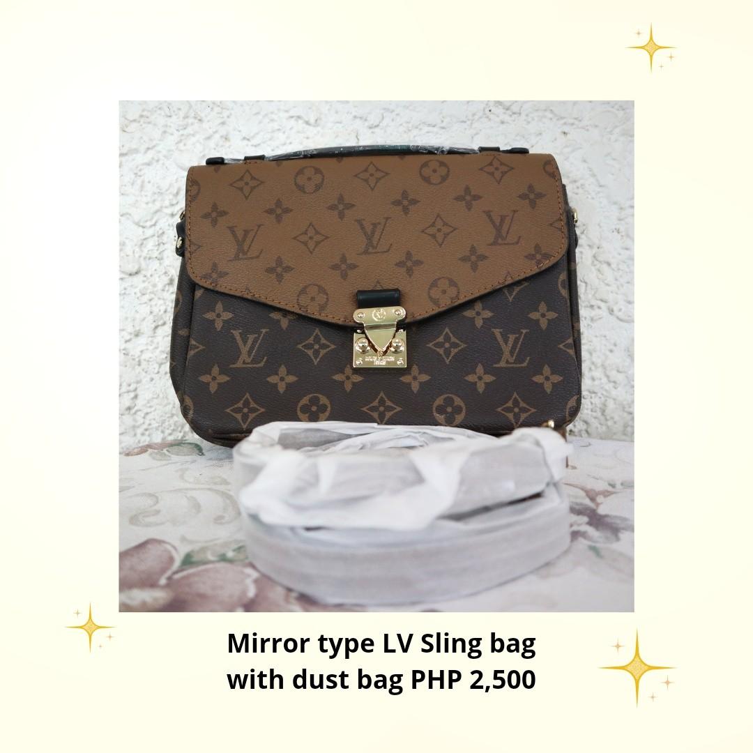 sling lv two tone, Luxury, Bags & Wallets on Carousell