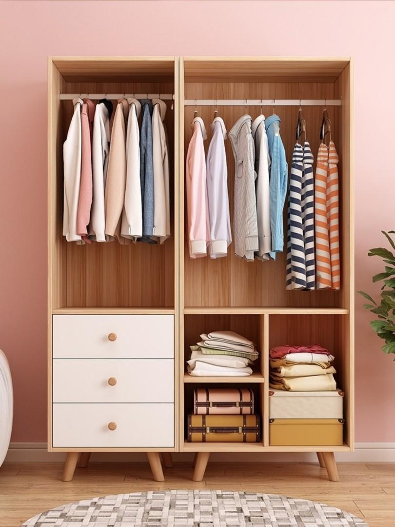 Modern Minimalism Stylist Wardrobe IKEA Muji Style, Furniture & Home ...