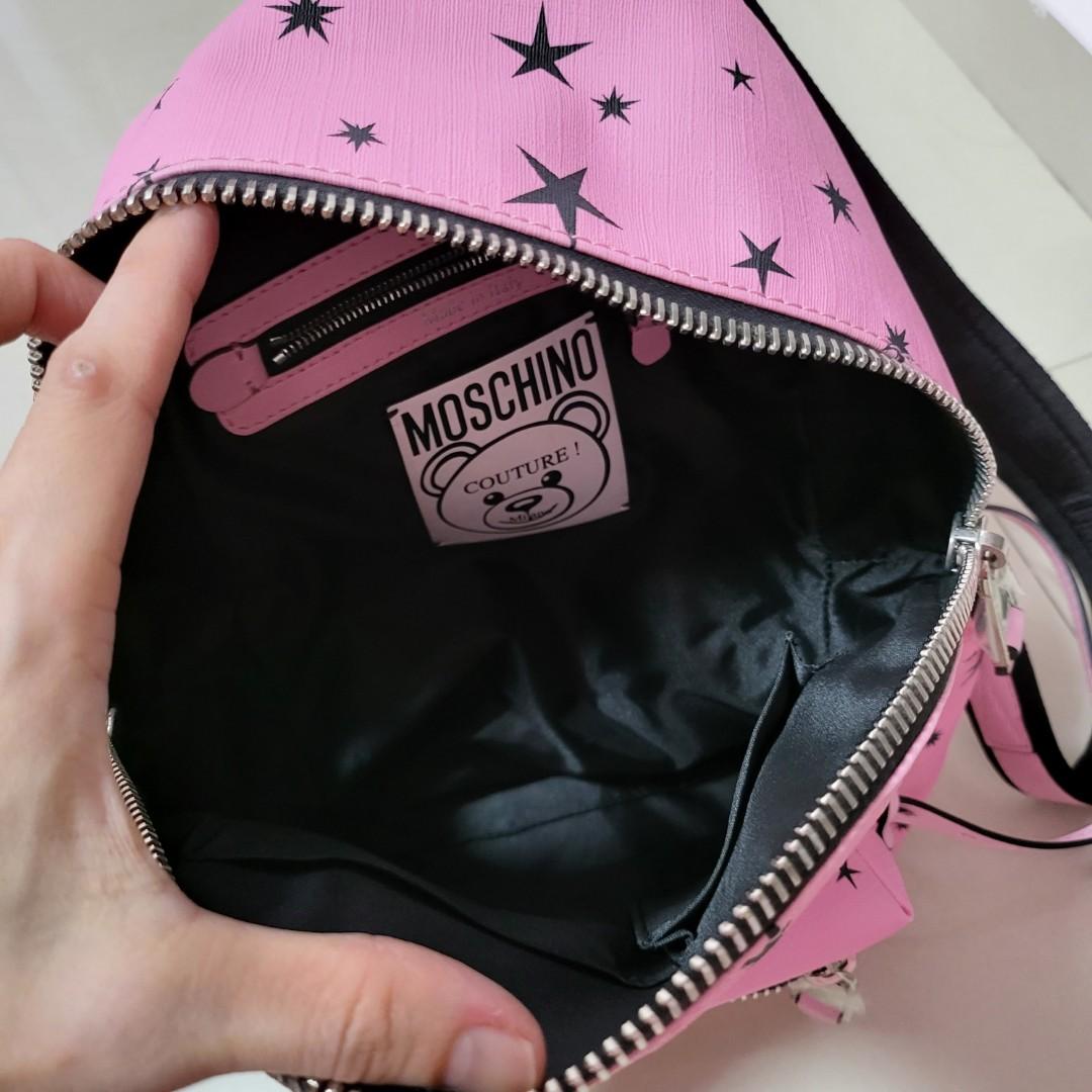 Moschino Milano Bear pink Backpack Women s Fashion Bags Wallets Backpacks on Carousell