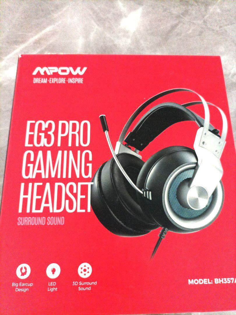 Mpow EG3 Pro Gaming Headset headphone, Audio, Headphones & Headsets on