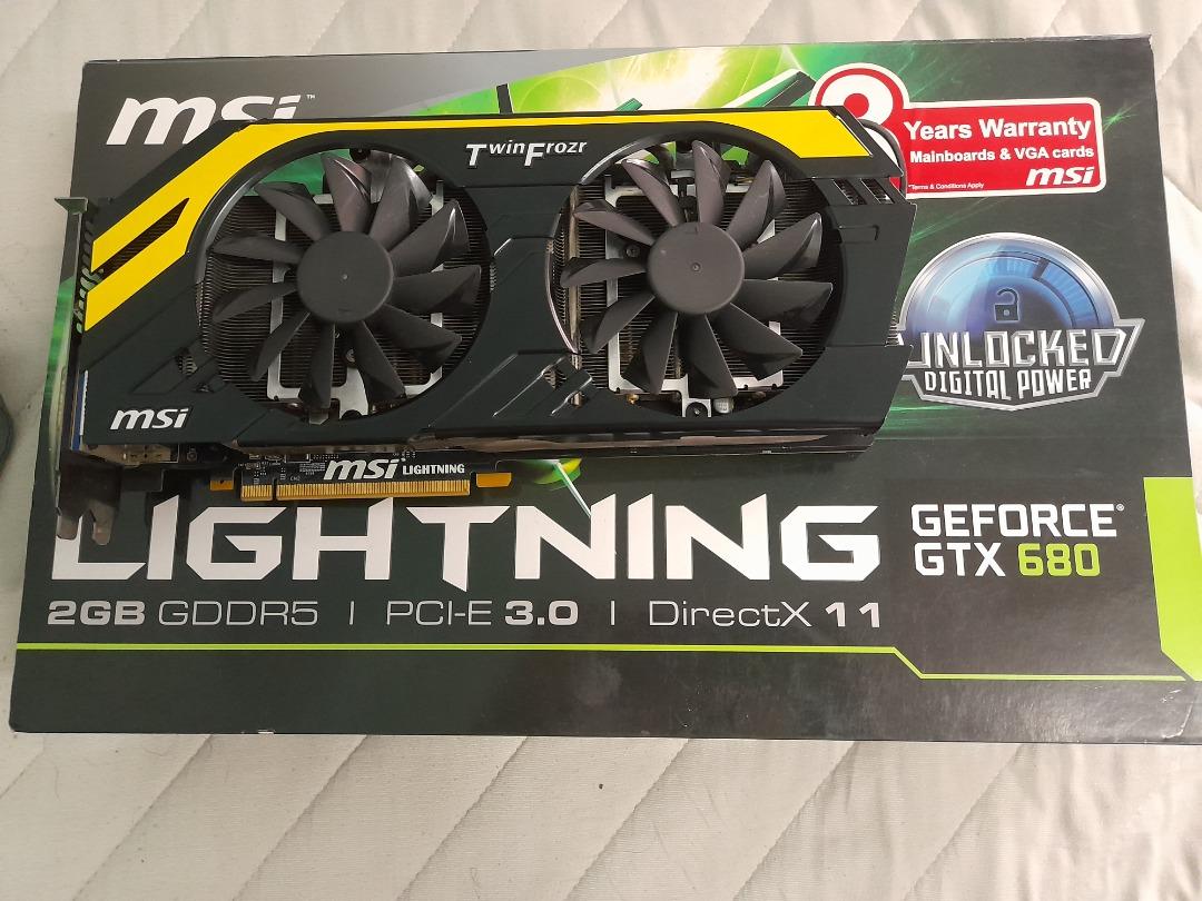 Gtx 680 lightning sale