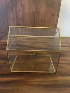 [NEW] Golden Rim Decoration Box - for wedding / decoration / jewellery/ etc