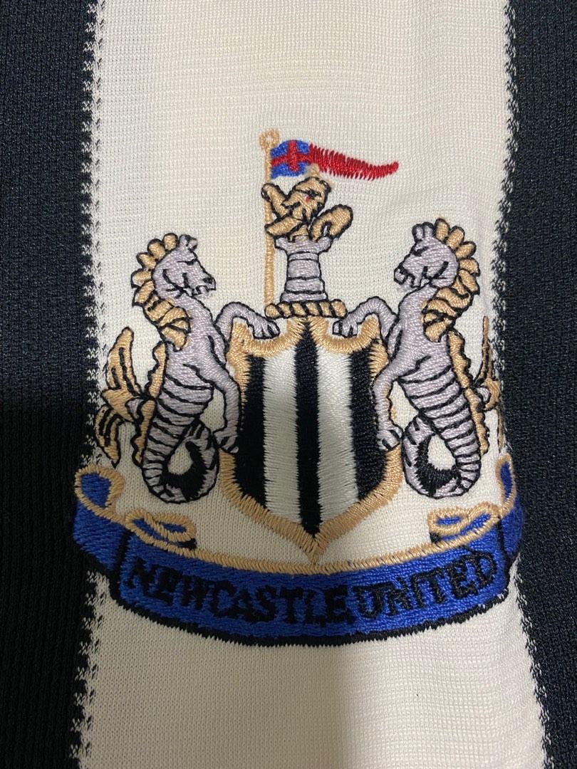 Maillot Newcastle United Domicile 1995-1997 - Remake Score Draw - Taille M - Occasion Avec Taches