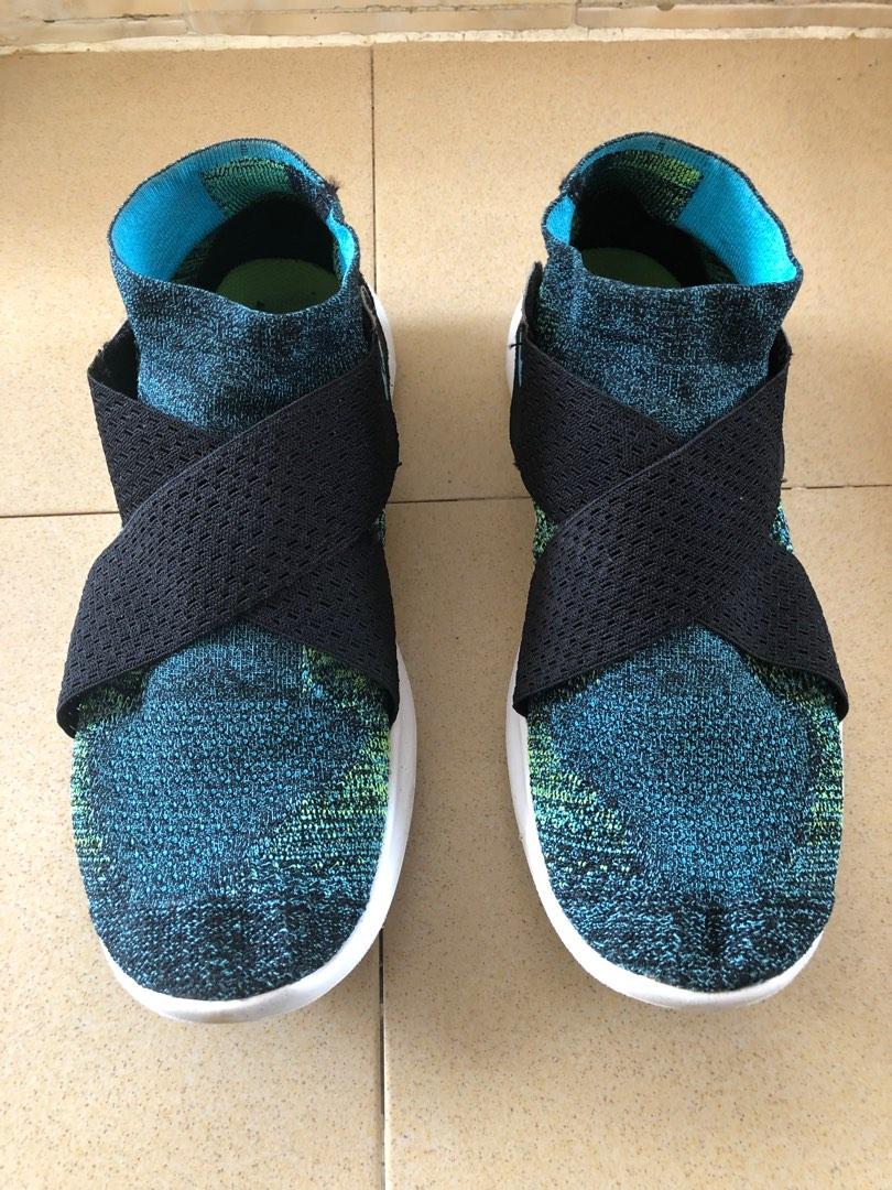 Nike free rn store motion flyknit 2017 blue
