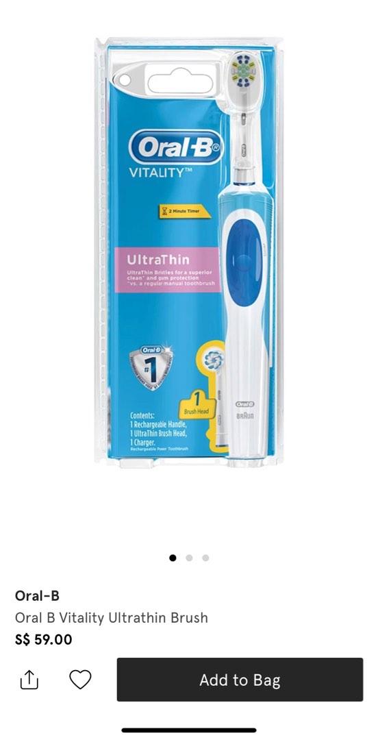 Oral B Vitality electric toothbrush Not open, Beauty & Personal Care