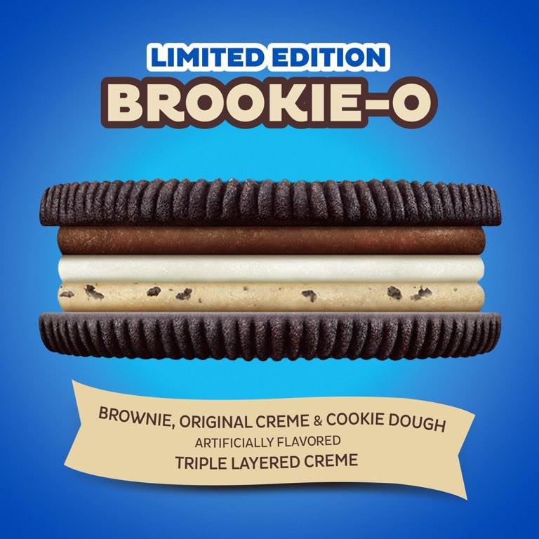 OREO BrookieO Brownie, Original & Cookie Dough Creme Chocolate