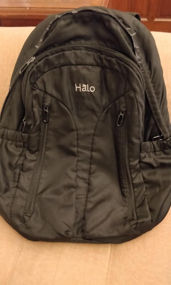 Original Halo laptop backpack, Men's Fashion, Bags, Backpacks on Carousell