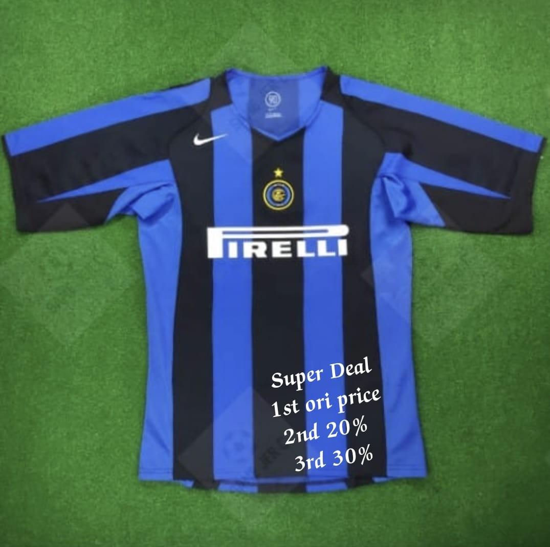 Inter milan jersey new arrivals 2004