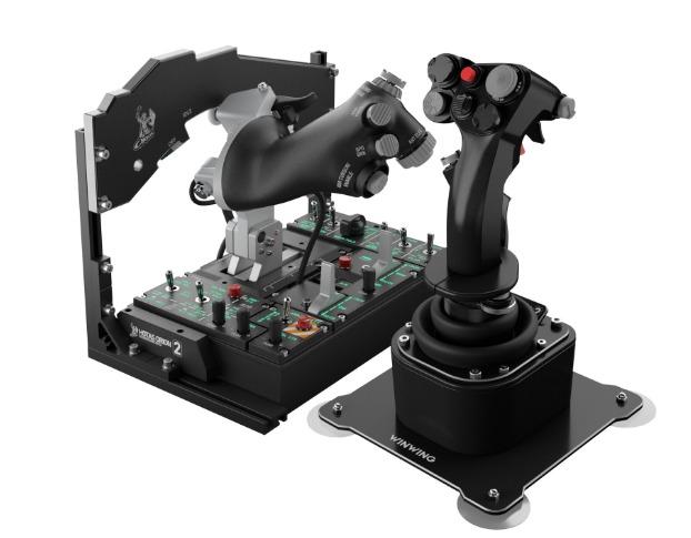 Winwing Orion2 HOTAS F-16 Viper, Video Gaming, Gaming Accessories ...