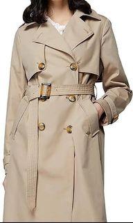 Orolay women 3/4 length double breasted trench coat