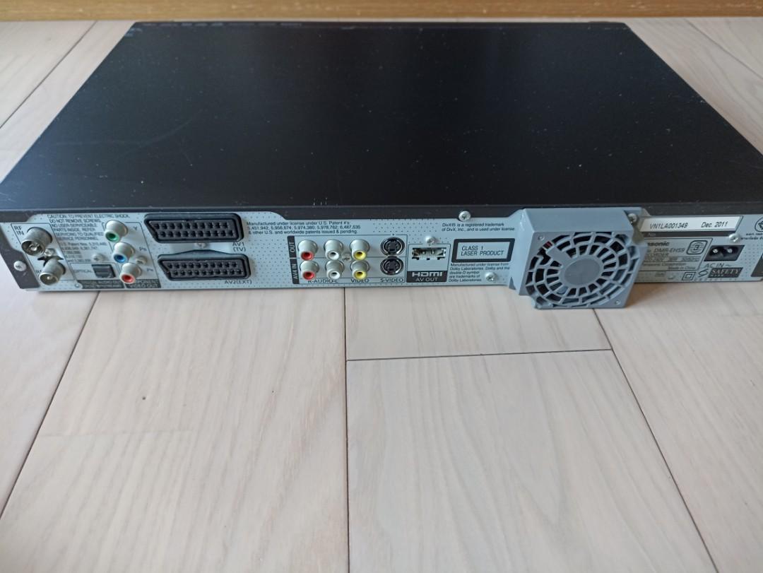 Panasonic DVD Recorder, 家庭電器, 電視 & 其他娛樂, 電視組件及配件 Carousell