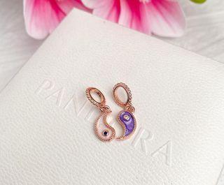 Pandora rosegold yin yang charms (950 each)