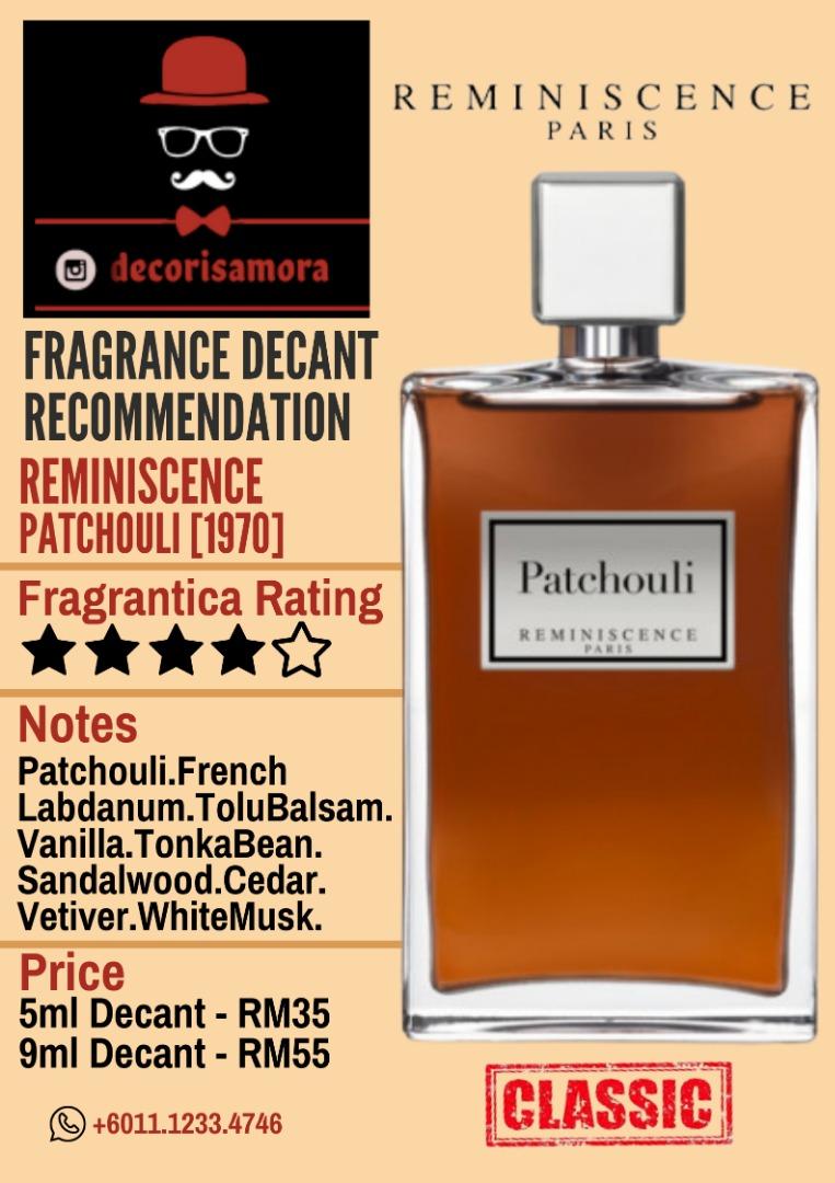 Fragrantica reminiscence 2025 patchouli