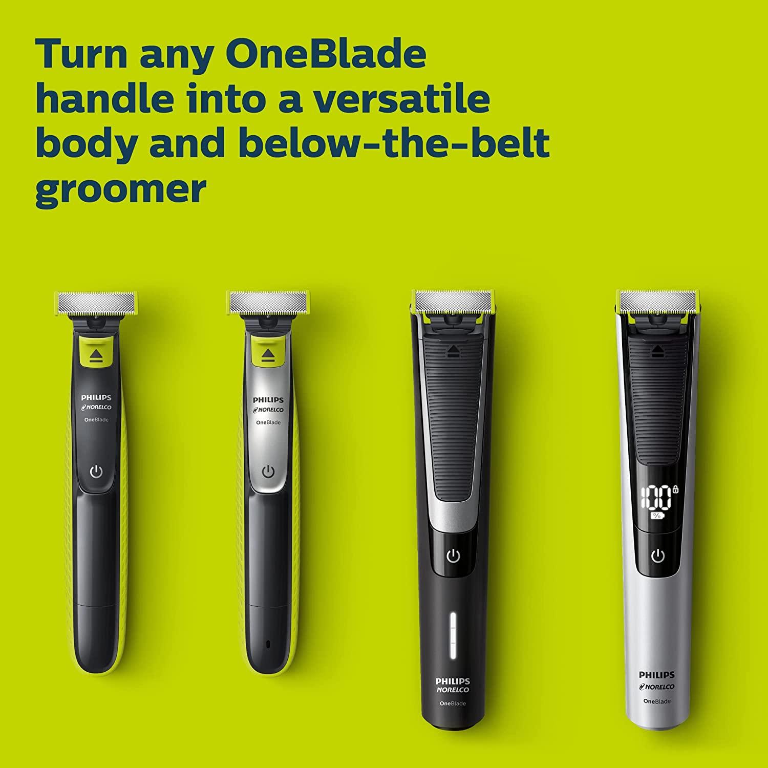 Philips Norelco OneBlade Replacement Blade Face + Body Kit QP620/80