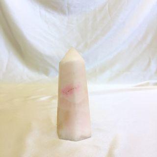 Pink Calcite Crystal Tower
