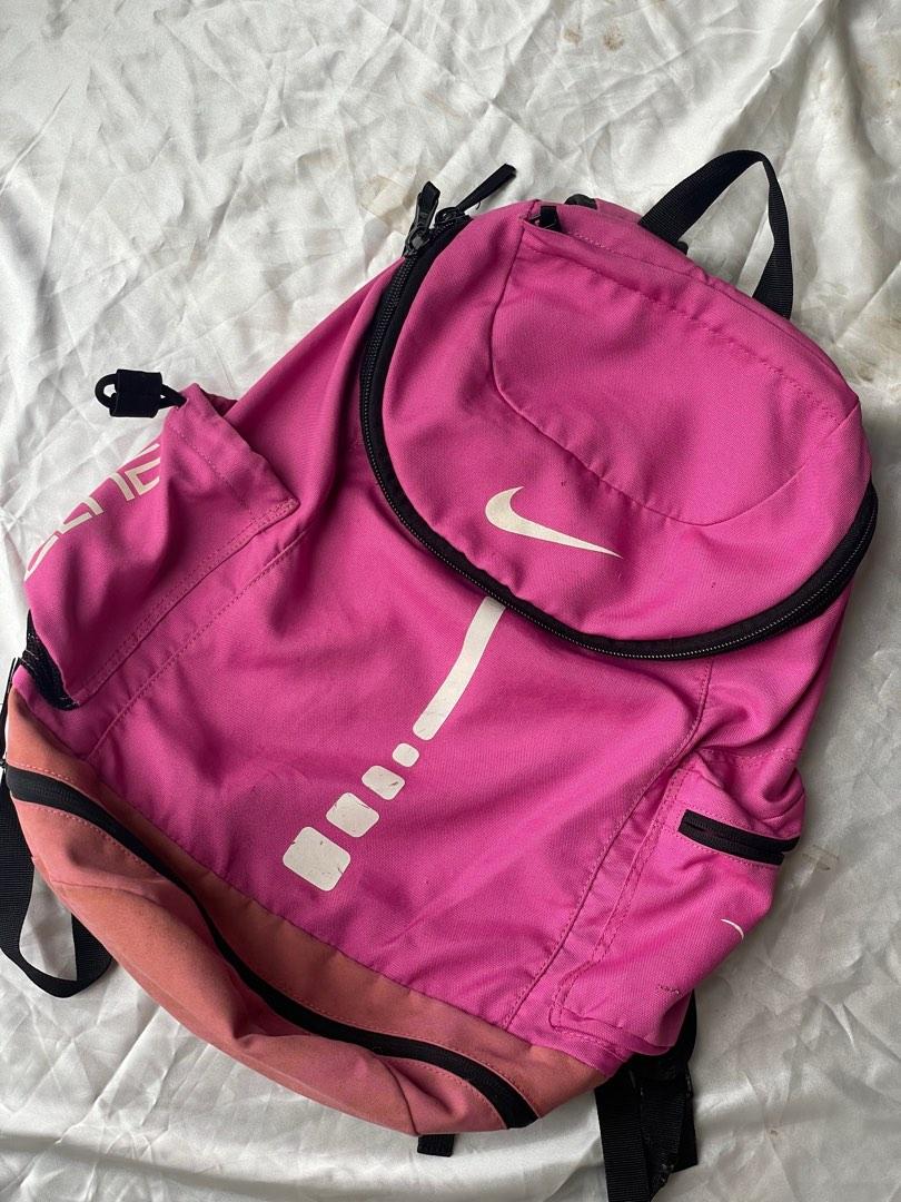 Pink Nike Elite Backpack, Men'S Fashion, Bags, Backpacks On Carousell