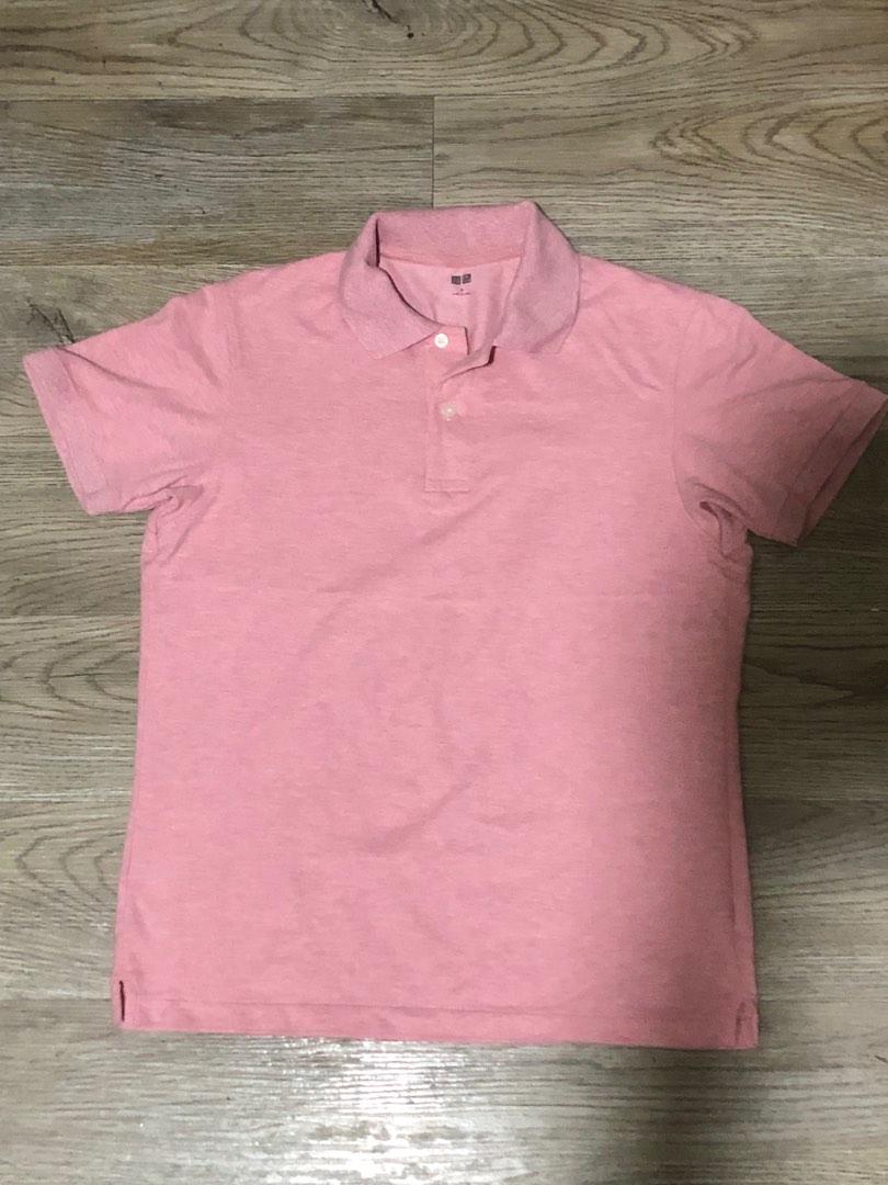 Uniqlo sales pink polo