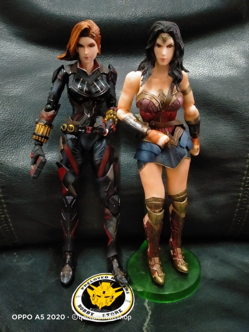 play art kai bootleg black widow n wonder women Hobbies Toys