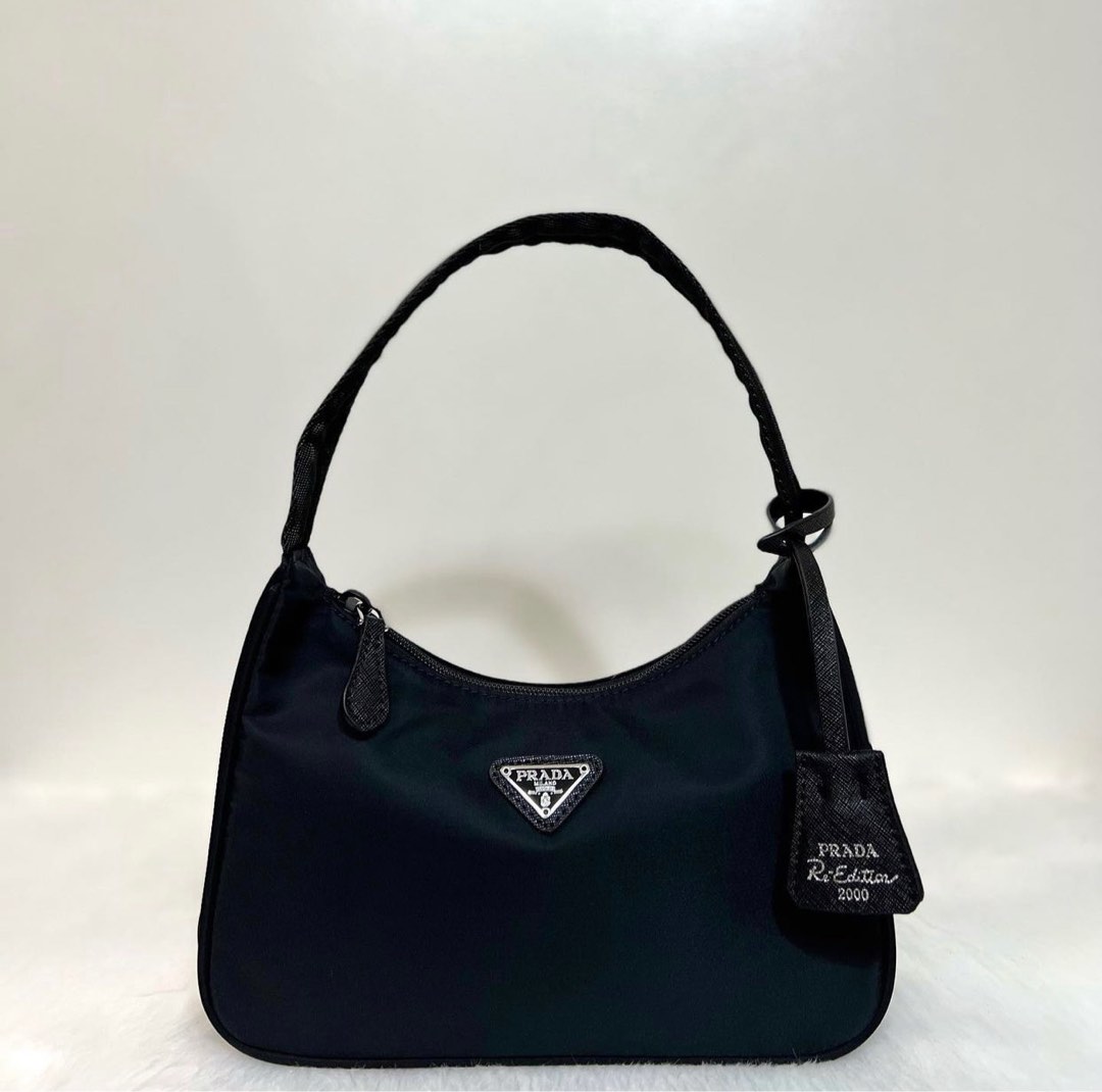 Prada Baguette Hobo Bag, Luxury, Bags & Wallets on Carousell