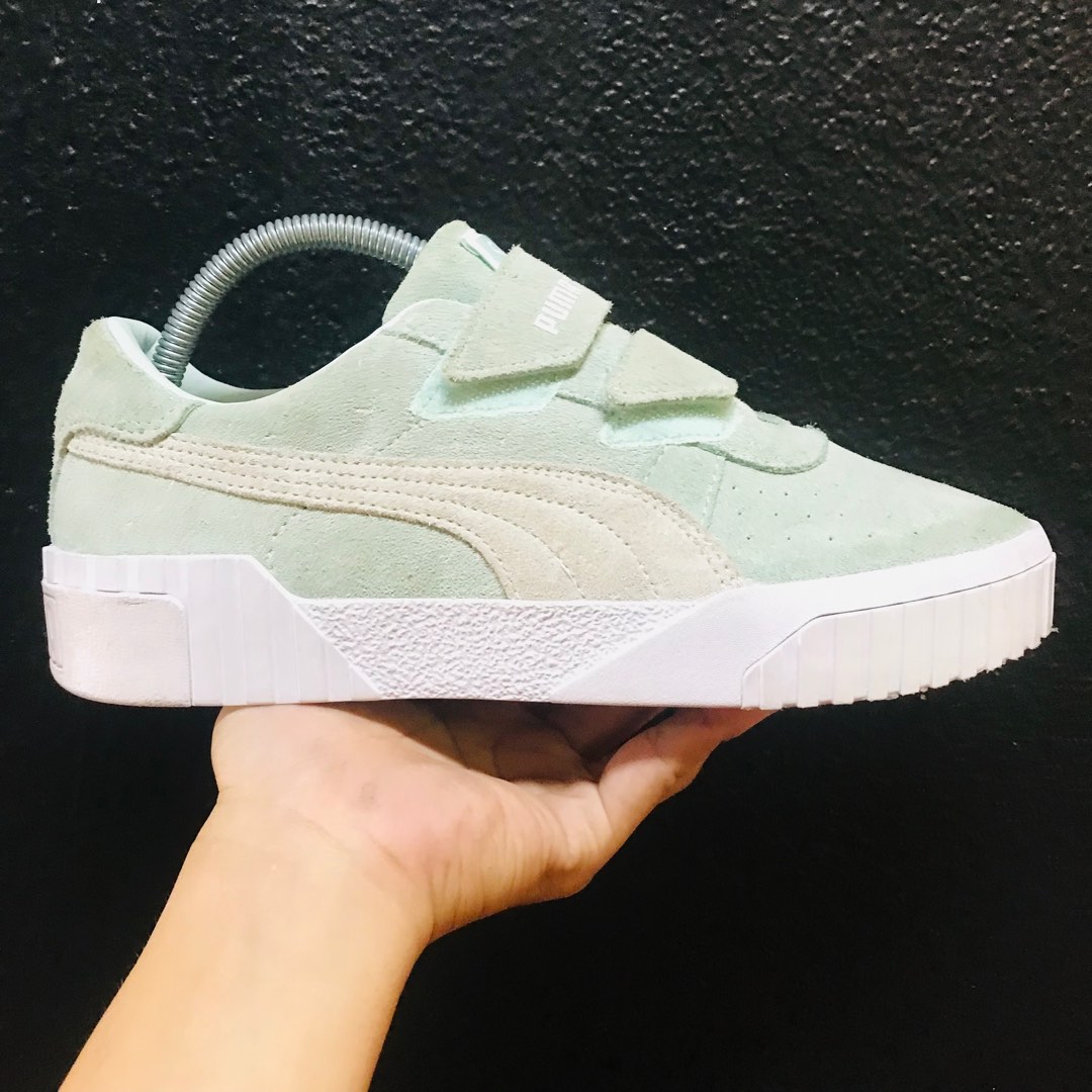 Puma womens cilia trainers fair aqua sales