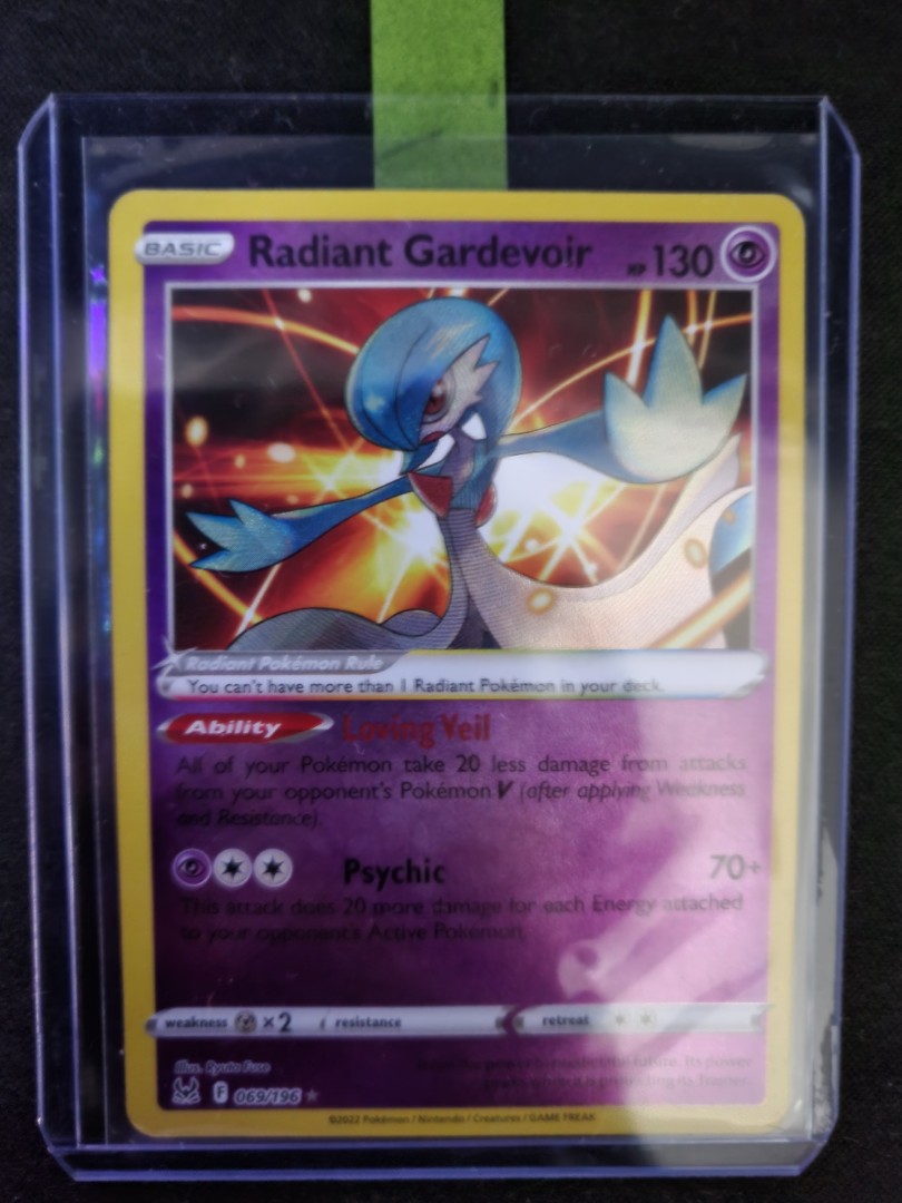 Radiant Gardevoir - 069/196 Holo Ultra Rare - Lost Origin – JAB Games13