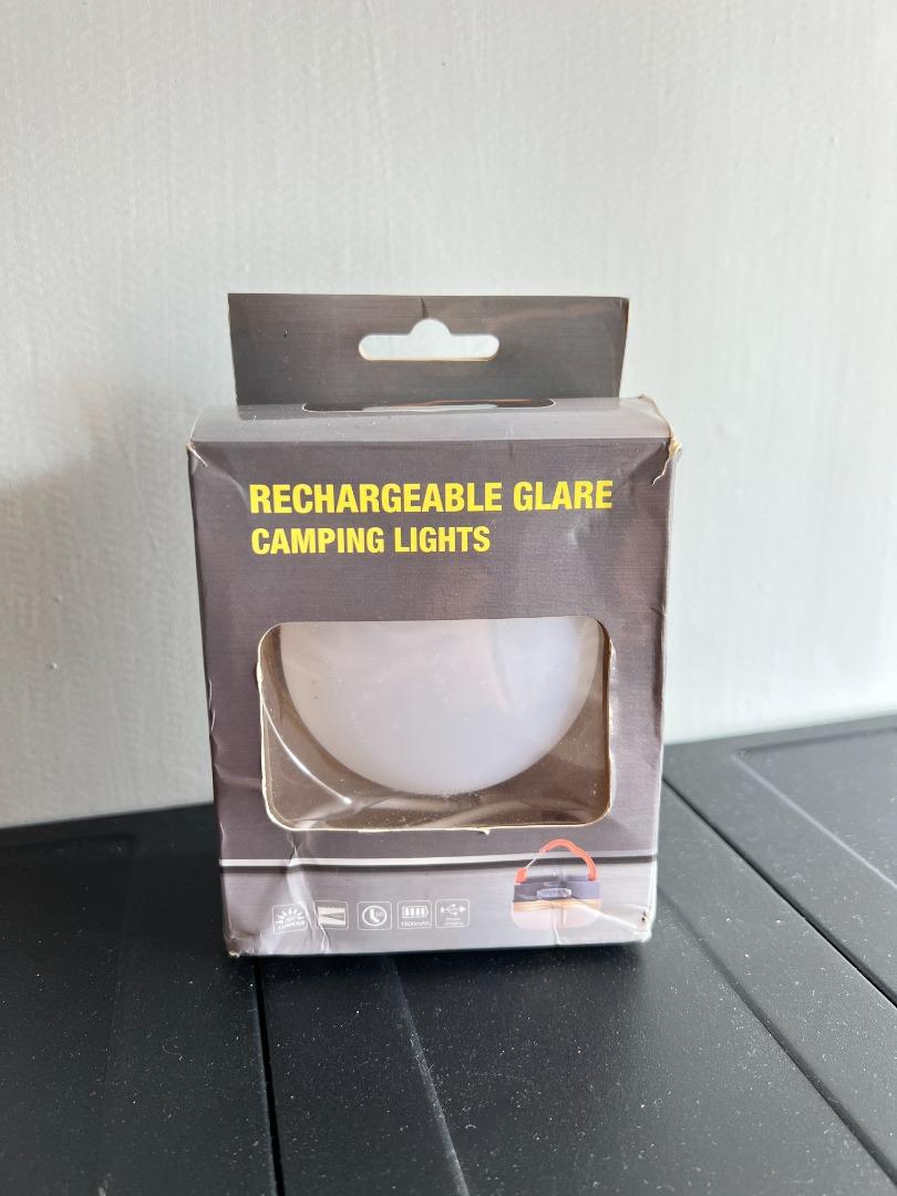 Rechargeable glare sales camping lights