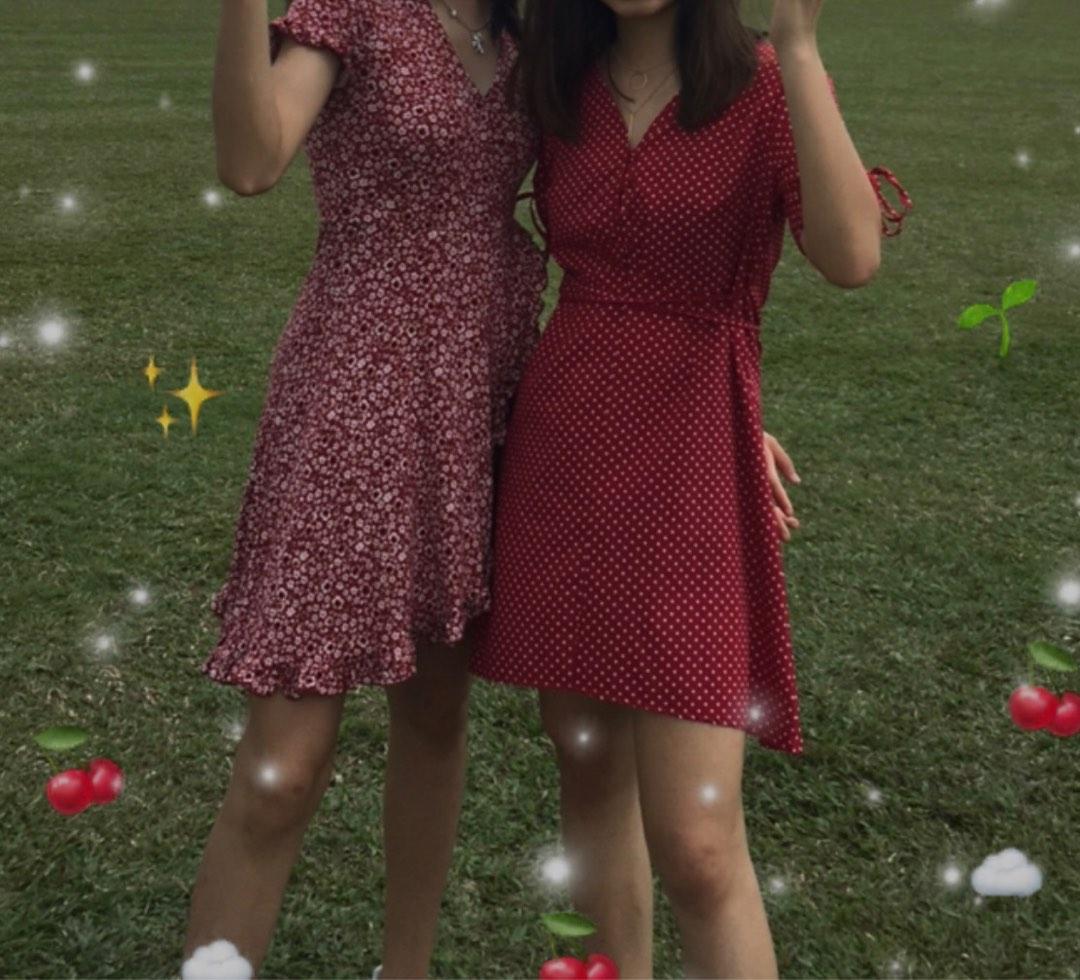 red polka dot dress Women s Fashion Dresses Sets Dresses on