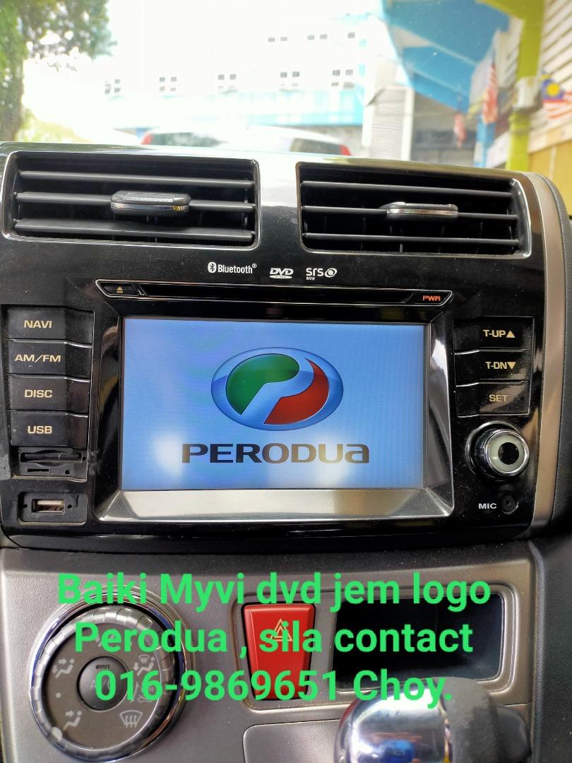 Repair Baiki Myvi DVD stuck ( jem ) logo Perodua, Auto Accessories on