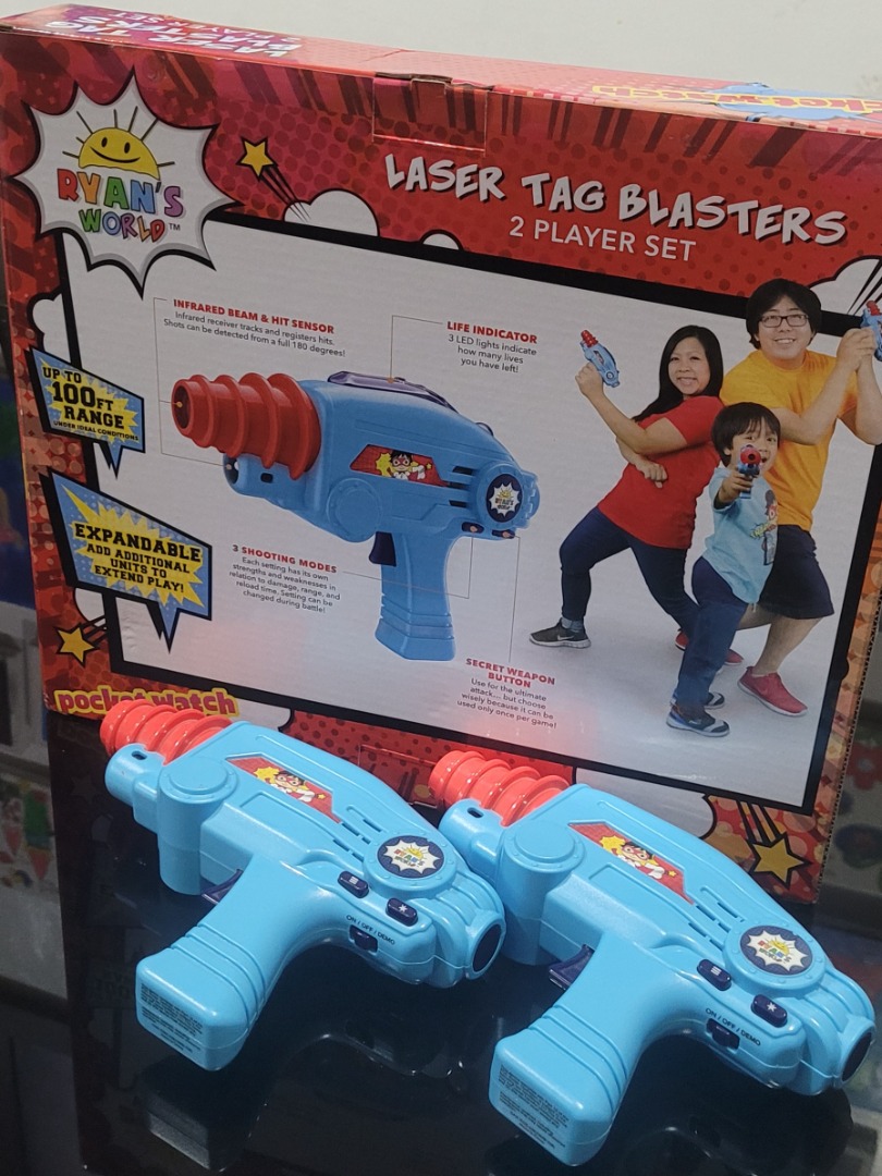 Ryan s World Laser Tag Blasters Hobbies Toys Toys Games on