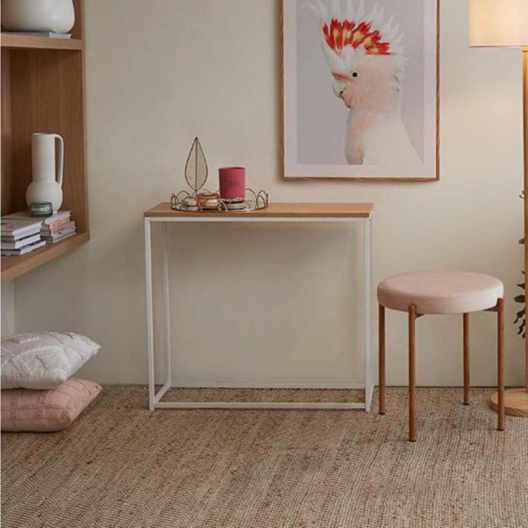 Scandi Hall Table (Category: Tables & Sets) located in Quezon City. Submitted by griveraa1224 (Listing ID 1185488003, Image 1). Description: Scandi Hallway Table Product dimensions: 72cm (H) x 80cm (W) x 30cm (D).