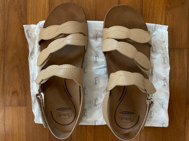 Scholl orthaheel sandals best sale uk