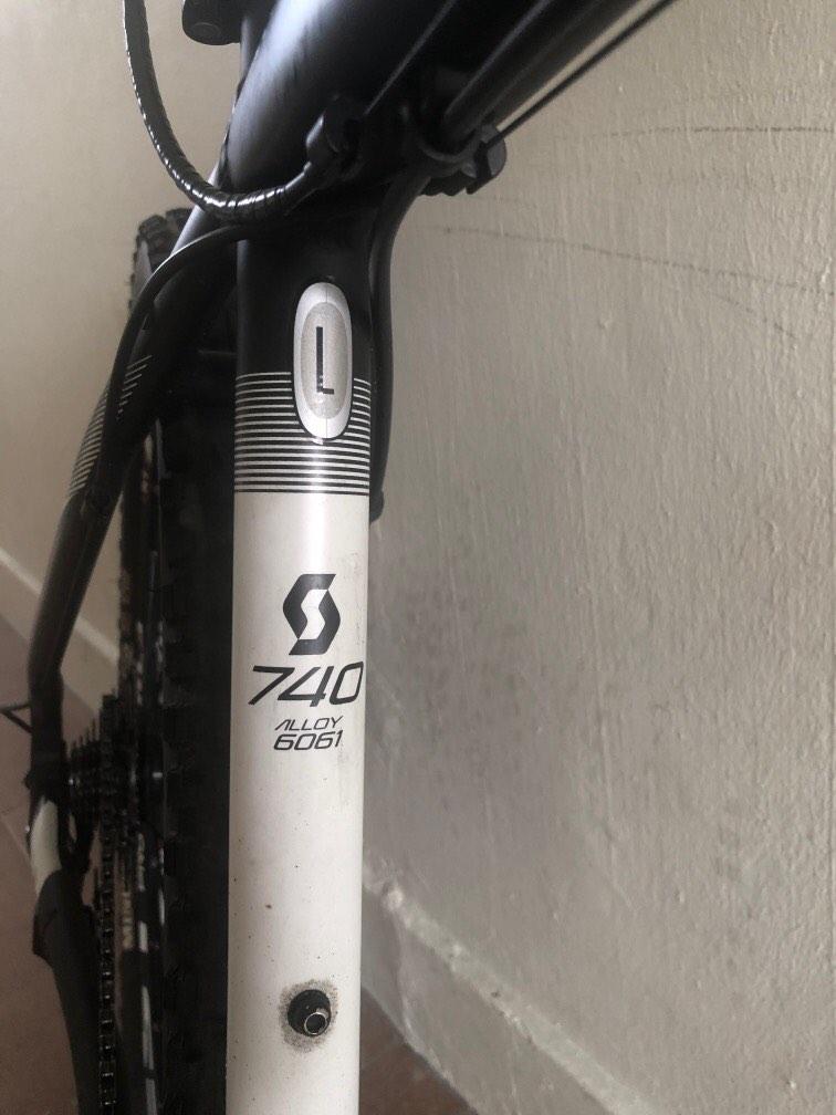 Scott aspect clearance 740 alloy 6061
