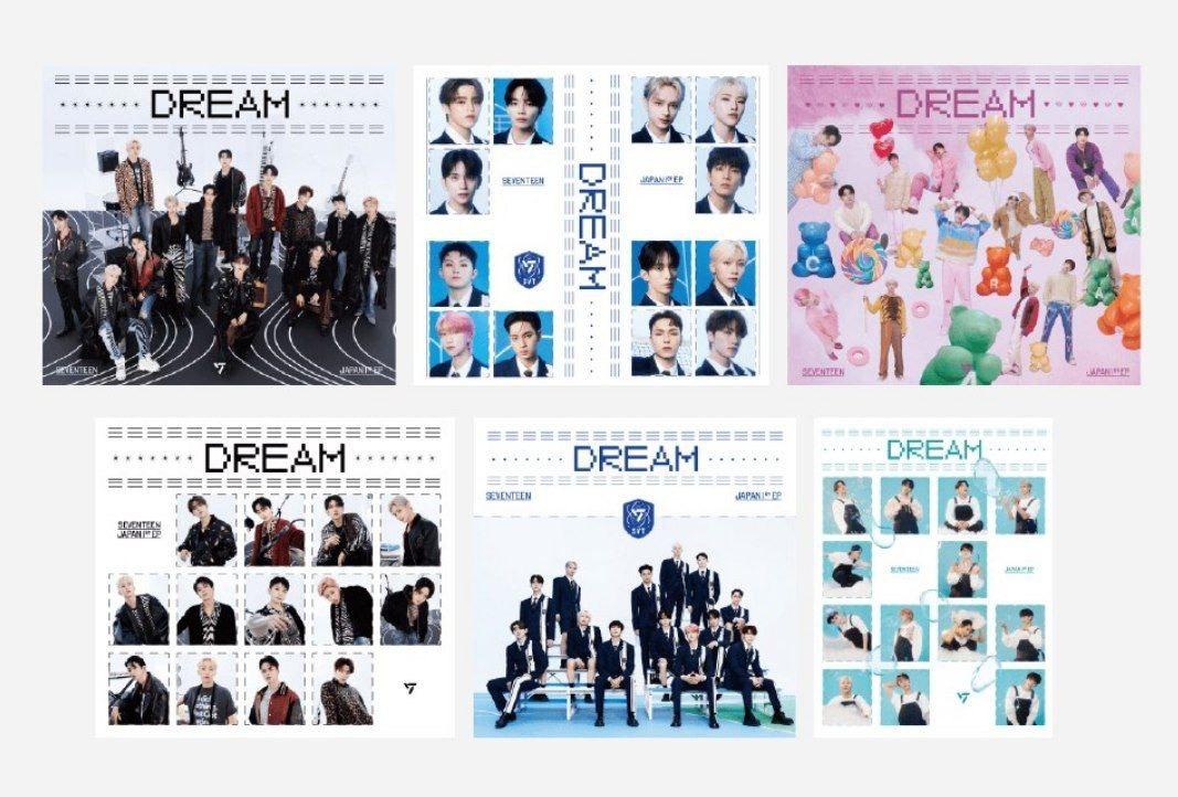 ????SEVENTEEN Japan 1st EP "DREAM" Album Pob Jeonghan Joshua Jun  Hoshi Wonwoo Woozi The8 MIngyu DK Seungkwan Vernon Dino, Hobbies  Toys,  Collectibles  Memorabilia, K-Wave on Carousell