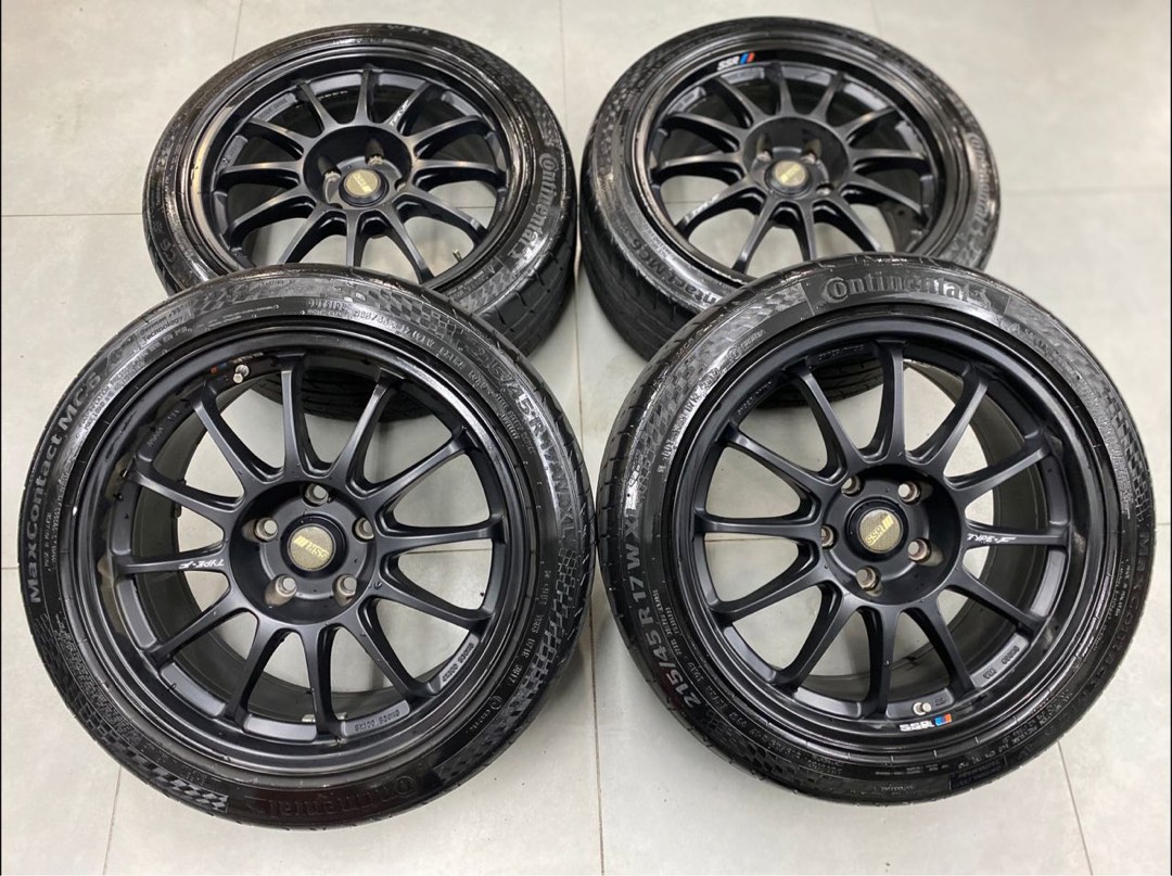 Sport Rim SSR Type F 17X8JJ 5x114 Civic FD Inspira, Auto Accessories on ...