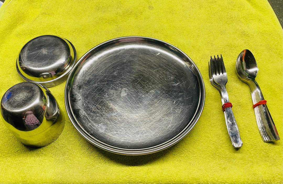 Steel Dinner Set Furniture Home Living Kitchenware Tableware steel-dinner-set-furniture-home-living-kitchenware-tableware