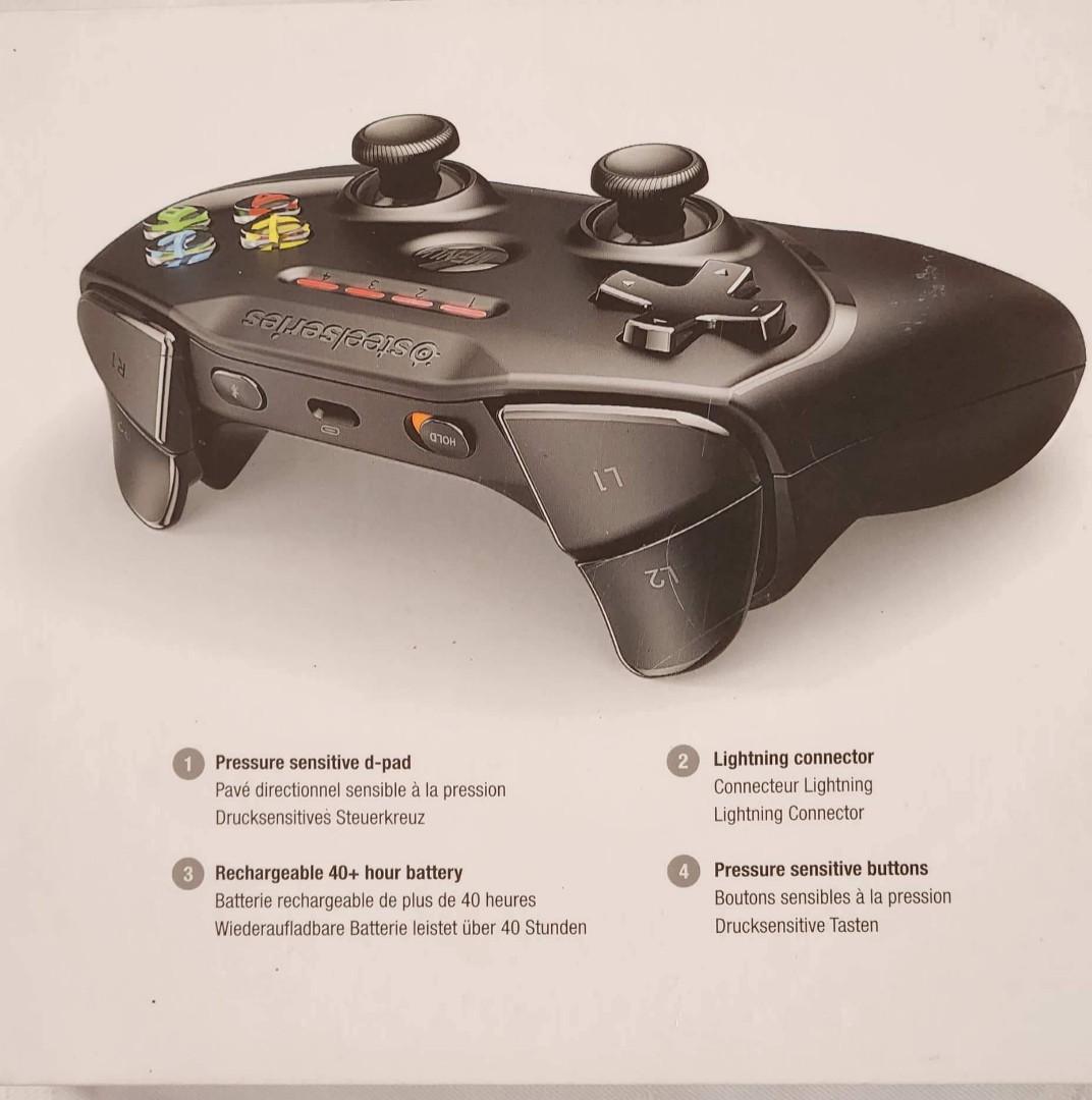 Steel Series Nimbus Wireless Controller, Video Gaming, Gaming