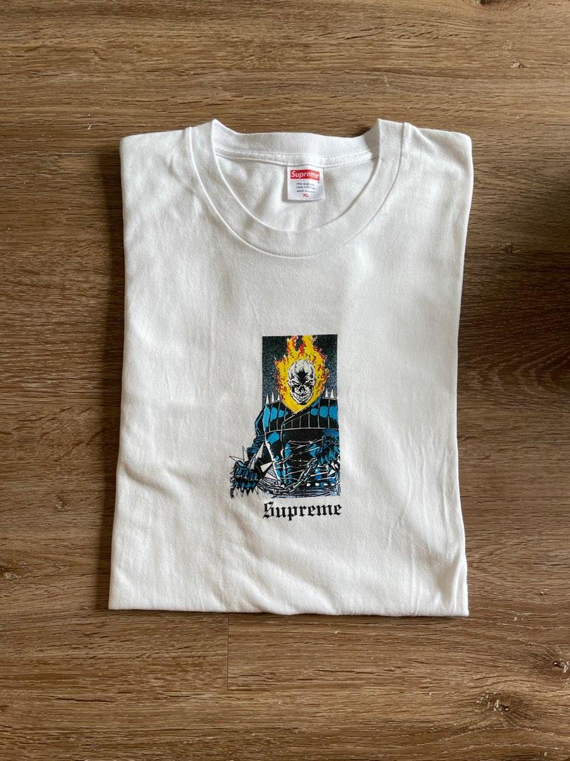 Supreme Marvel Ghost Rider XL Shirt, Men's Fashion, Tops & Sets