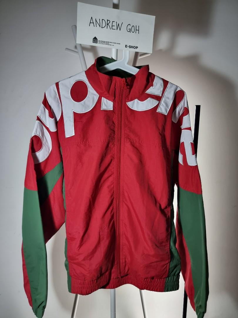 Supreme shoulder 2024 logo track jacket