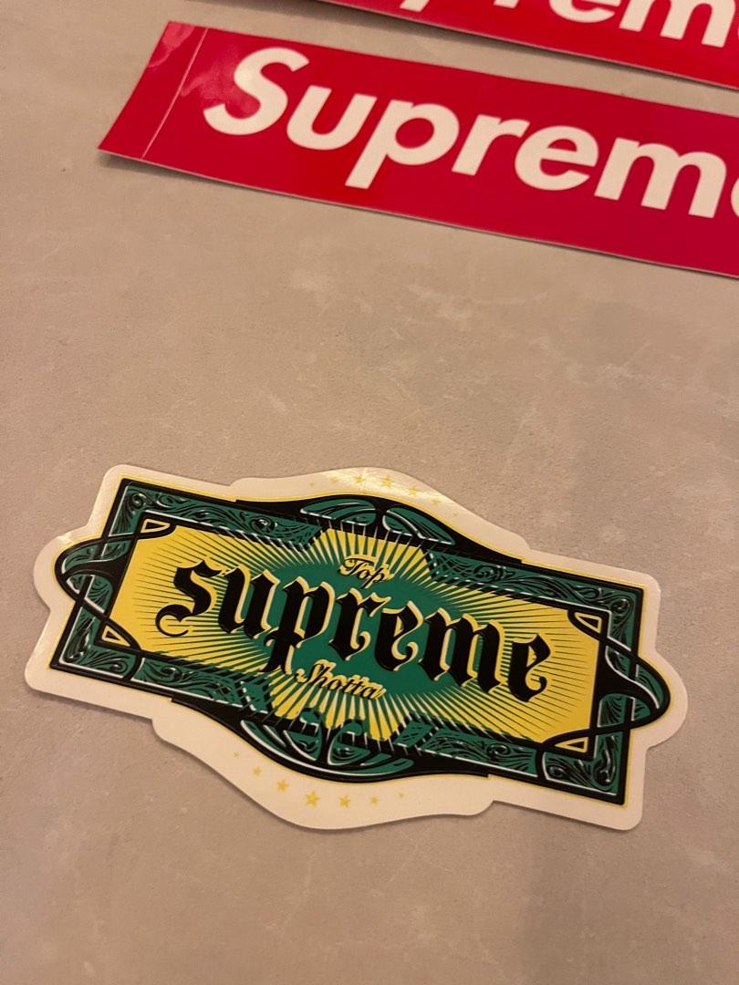 Supreme diamond sticker discount