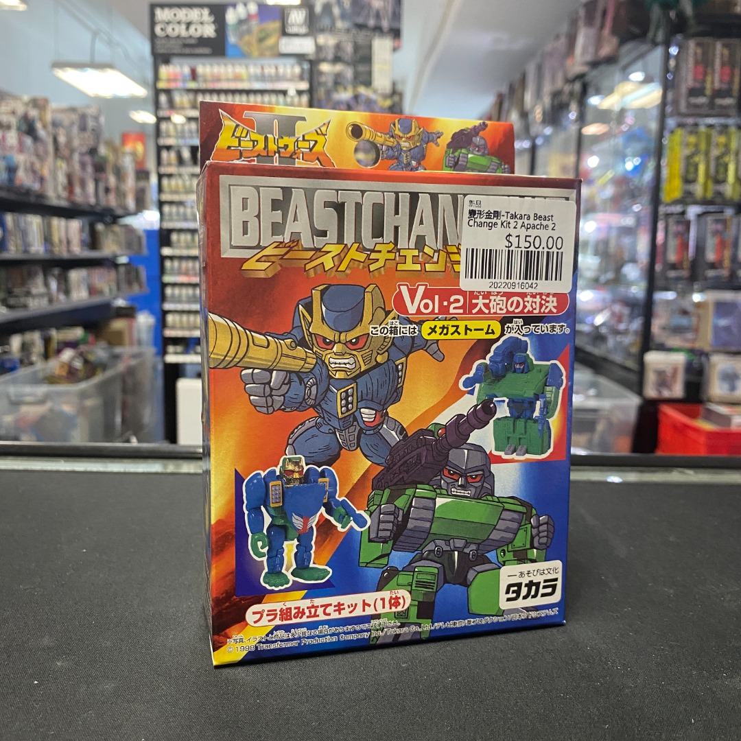 變形金剛-Takara Beast Change Kit 2 Apache 2 20220916042, 興趣及遊戲, 玩具 & 遊戲類 ...
