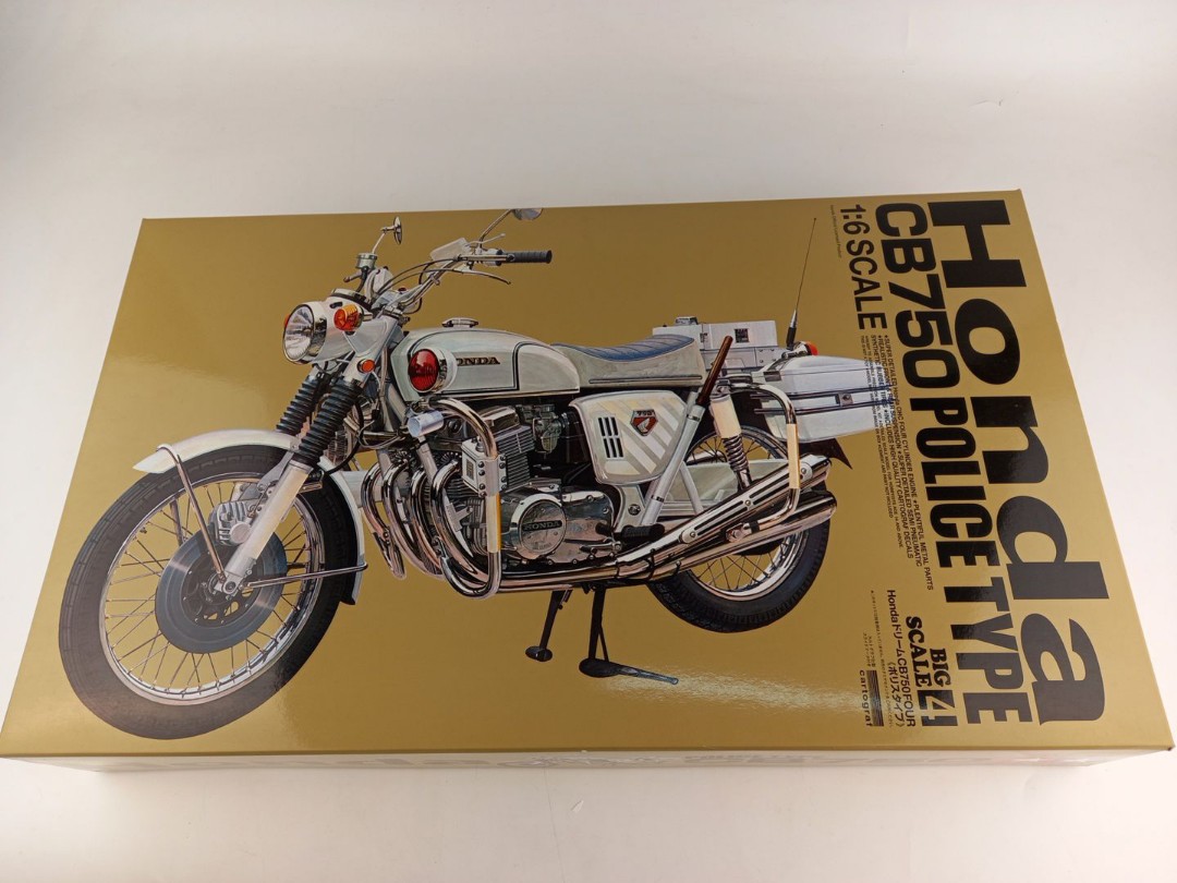 タミヤ 1/6 オートバイシリーズ No.4 Honda CB750 ポリスタイプ 16004 ...