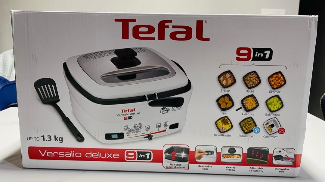 Tefal FR4950 Versalio Deluxe 9 in 1 Deep Fryer, Furniture & Home Living