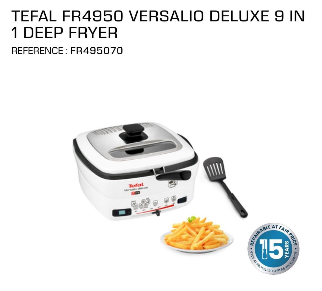 Tefal FR4950 Versalio Deluxe Deep Fryer, TV & Home Appliances, Kitchen