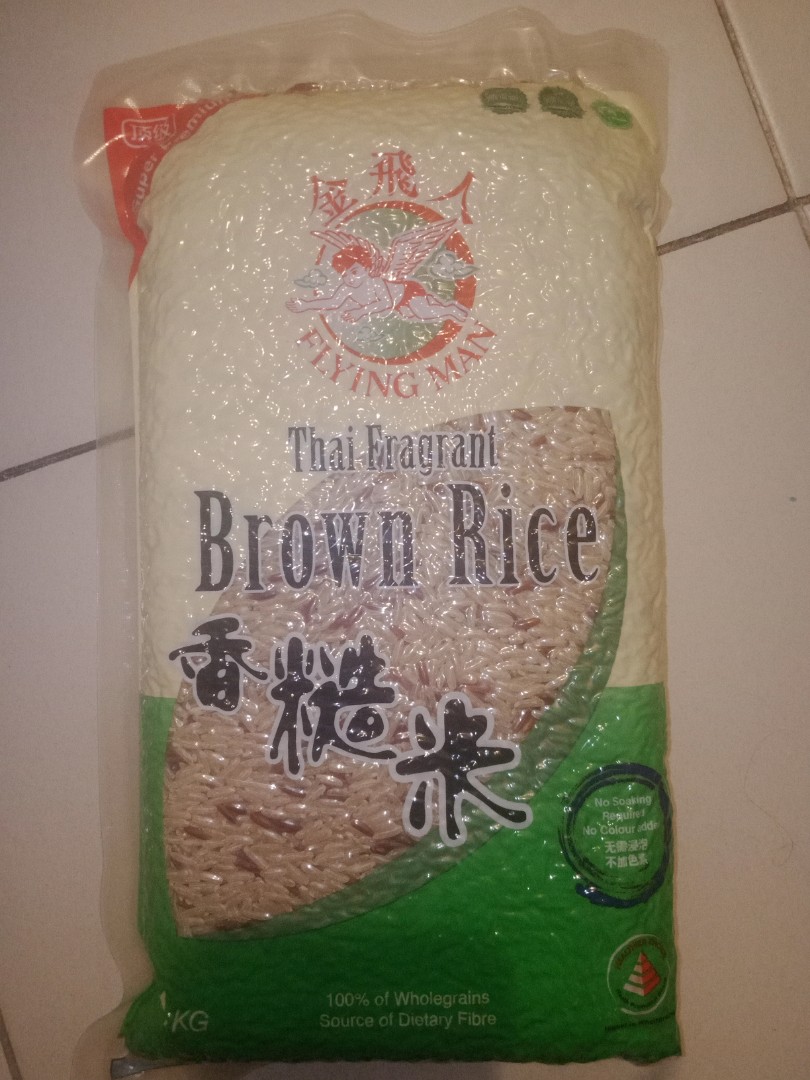 Thai fragrant brown rice, Food & Drinks, Rice & Noodles on Carousell
