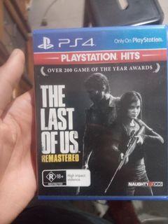 The Last of Us - PS4 disk