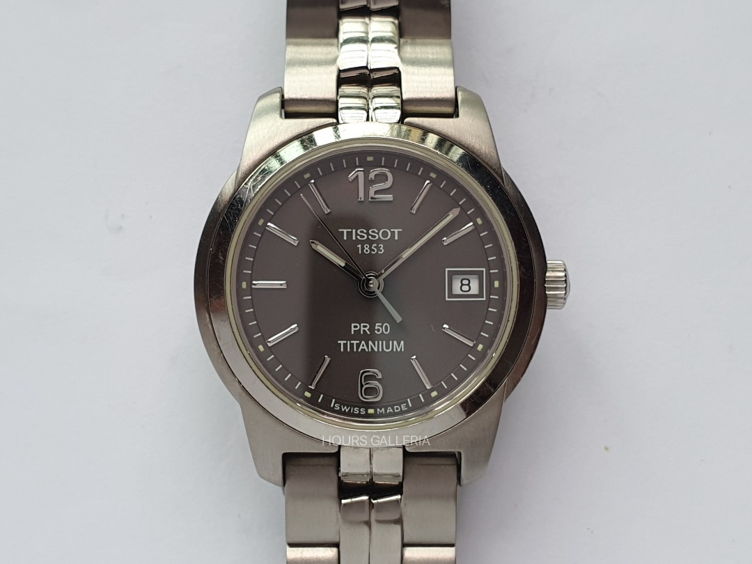 Tissot pr50 online titanium