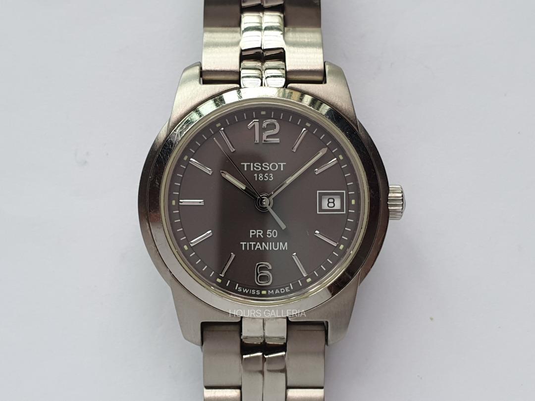 Tissot PR50 TITANIUM Quartz Ladies 28mm Women s Fashion Watches